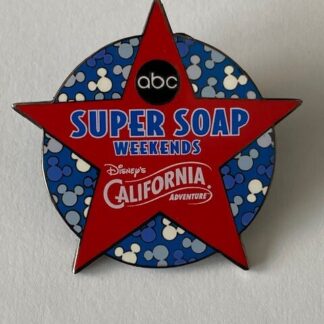 DCA Super Soap Weekends 2002 Logo California Adventure Disney Pin LE (B5)