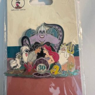 DEC 30th Anniversary The Little Mermaid Disney Pin Kiss the Girl Ariel   (B)