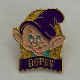 DIS - Dopey - Snow White and the Seven Dwarfs Set - 1994 VHS Promo Disney Pin G8