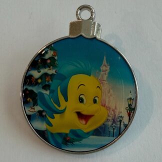 DIS UK - Mickey's Advent Calendar - Flounder Little Mermaid 2018 Disney Pin H5