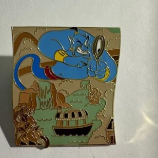 DL Genie Flying Over Jungle Cruise Pin’venture Puzzle Aladdin Disney Pin (B9)
