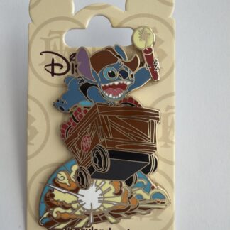 DLP DLRP Disneyland Paris Big Thunder Mountain Railroad Stitch Disney Pin B