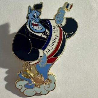 DLP - Genie - Bastille Day - 14 Juillet 2021 - Aladdin Paris Disney Pin E6