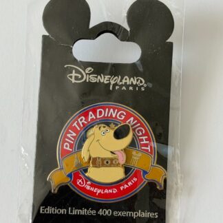 DLP - Pin Trading Night Logo - Dug 2015 LE 400 Pixar Up Paris Disney Pin B