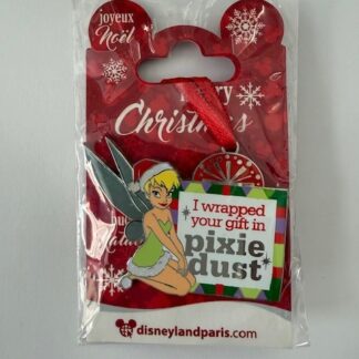 DLP - Tinker Bell - Wrapped Your Gift In Pixie Dust Christmas 2016 Disney Pin B