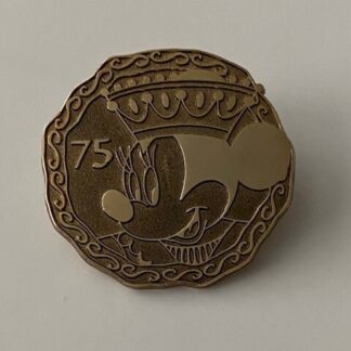 DLR 2006 Disneyland Resort Hotel Lanyard Gold Coin Minnie 75 Disney Pin (A2)