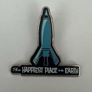 DLR 65 Years Of Magic Mystery Rocket To The Moon Disney Pin (B7)