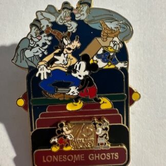 DLR - 75th Anniversary Lonesome Ghosts 3D 2004 Disney Pin F6