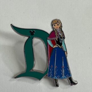 DLR - Anna - Disneyland D Characters - Hidden Disney 2025 Disney Pin C5