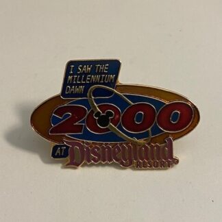DLR Cast Exclusive I Saw The Millennium Dawn 2000 Disney Pin (B7)