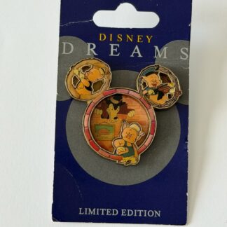 DLR - Disney Dreams Collection - Three Little Pigs 2008 Disney Pin B