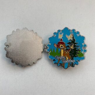 DLR Happy Holidays 2014 Snowflakes Grand Californian Bambi Disney Pin A1