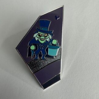 DLR Hatbox Ghost Haunted Mansion Attraction Map Puzzle 2025 Disney Pin E2