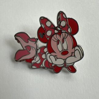 DLR Hidden Mickey HIdden Disney Pin Pink Color Story Minnie Mouse C5