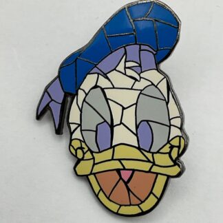 DLR Mosaic Head Series Donald Disney Pin G6