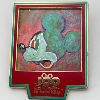 DLR One Hundred Mickeys Pin Series MM 045 Scribble Mouse 2002 Disney Pin E7