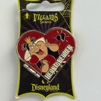 DLR Queen and King of Hearts Alice in Wonderland Heartbreaker 2008 Disney Pin B