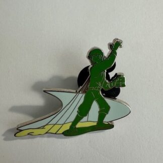 DLR - Toy Story Zoetrope - Green Army Man - Parachute - Mystery Disney Pin C0