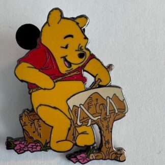 DLR Winnie the Pooh Band Series - Pooh Playing Drums Pin (C0)
