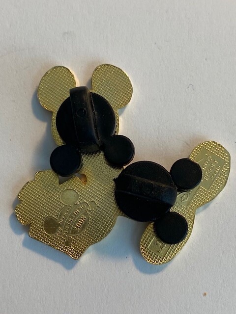 DLRP Paris Christmas 2008 Lanyard Set Mickey Pin Only Present Disney Pin (B4) - Image 3