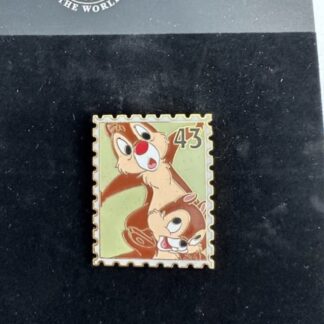 DS Chip And Dale Postage Stamp 43 Disney Pin (B)
