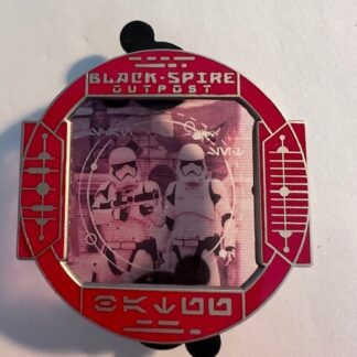 DS First Order Scouting Black Spire Outpost Stormtroopers LE Disney Pin (D3)