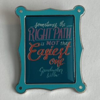 DS Quote Wisdom Collection Pocahontas Right Oath Is Not The Disney Pin (A3)