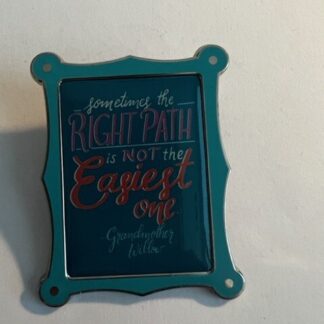 DS Quote Wisdom Collection Pocahontas Right Path Disney Pin (B8)
