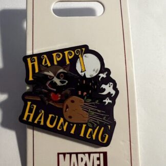 DS Rocket And Groot Halloween Marvel Happy Haunting Disney Pin (B)