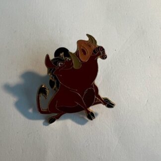 DS The Lion King Collection Wood Box Set Pumbaa Only Snake Disney Pin (A5)