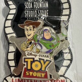 DSF Toy Story Woody And Buzz Lightyear LE 300 Flawed Disney Pin (B)