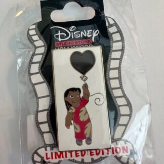 DSSH Lilo Valentines Day Stained Glass Heart Balloon LE 400 Disney Pin (B)