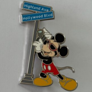 DSSH - Mickey - Hollywood Street Sign DSF 2020 Disney Pin H0