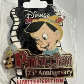 DSSH Pinocchio Jiminy 75th Anniversary LE 300 Disney Pin (B)