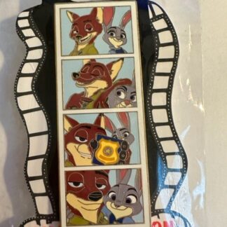 DSSH Pinsgiving 2018 BFF Photo Booth Nick Wilde And Judy LE 400 Disney Pin (B)