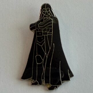 Darth Vader - Standing w/Arms Folded (1987) Star Wars Disney Pin H5