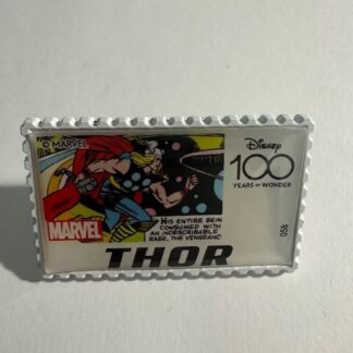 Disney 100 Years of Marvel Stamp Thor Pin (B4)