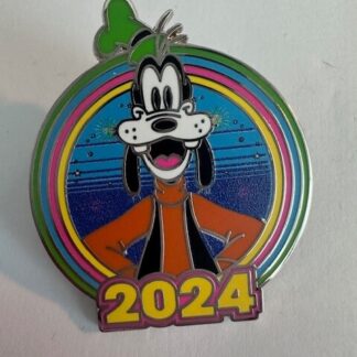 Disney 2024 Goofy Neon Lanyard Pin (D8)