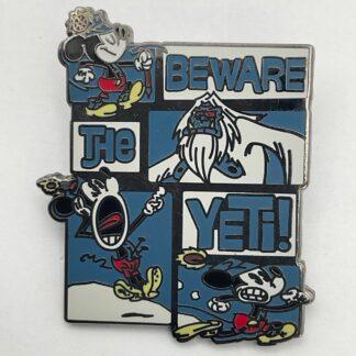 Disney Beware The Yeti Mickey Expedition Everest Matterhorn Bobsleds Pin A7