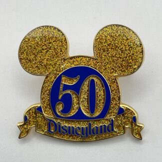 Disney Cast Disneyland 50th Anniversary Mickey Icon Ears Pin G2