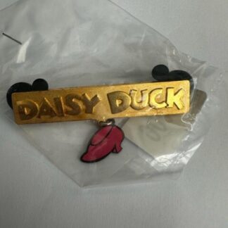 Disney Catalog Daisy Duck Character Name Dangle Pink Shoe Disney Pin (A2)