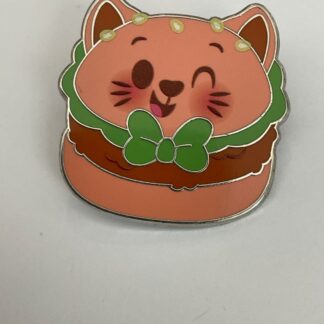 Disney Cats Dogs O'Malley Fried Chicken Sandwich Aristocats Munchlings Pin F8