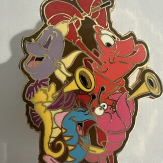 Disney Cruise DCL Sebastian Pin Trading Under The Sea Briny Frame LE 25 (B5)