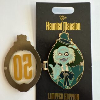 Disney D23 Expo WDI MOG Haunted Mansion Hinged Hitchhiking Ezra Pin LE 300 B