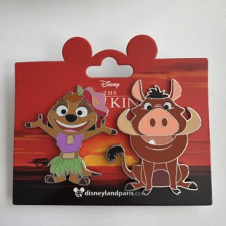 Disney DLP DLRP Disneyland Paris Lion King Timon Pumbaa Pin Set B