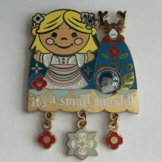 Disney DLR It’s a Small World 2014 Piece of Disney History LE 1500 Pin H4