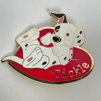 Disney DS Shopping 101 Dalmatians Valentine’s Day Patch Tickle Pin LE 250 G4