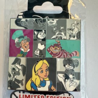 Disney DSF DSSH Alice in Wonderland Mad Hatter Cheshire Character Block LE Pin