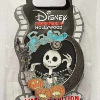 Disney DSSH DSF LE Pin Nightmare NBC Pumpkin Jack Skellington Glow 30th (B)