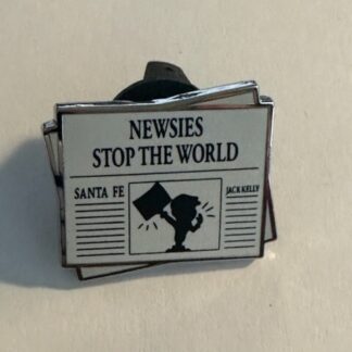 Disney Disneyland 2nd Edition Series 4 NEWSIES Newspaper Tiny Kingdom Pin (B8)
